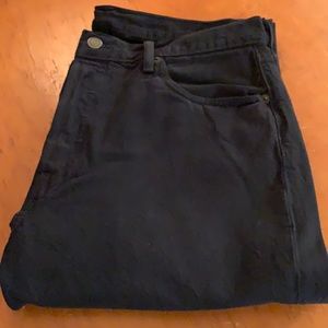 Levi's Button Fly dark wash men's jeans